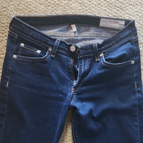 Rag and Bone Skinny Jeans in Heritage. Size 27 NWOT - Picture 3 of 7